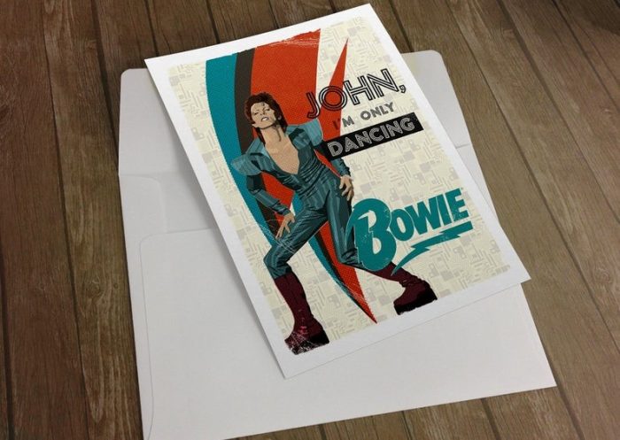 David Bowie Greeting Cards